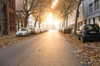 Dawn in Berlin: Modern Architecture with Sunrise