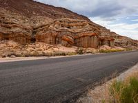 Dawn in California: Desert Road in the USA