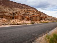 Dawn in California: Desert Road in the USA