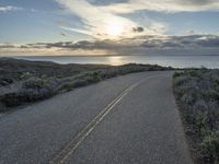 Dawn in California: Nature Landscape