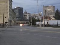 Dawn in Chicago, Illinois