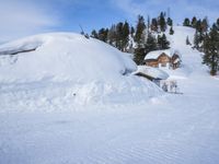 Dawn in Europe: Clouds Over a Picturesque Rural Terrain