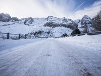 Dawn in Europe: A Scenic Mountain Pass