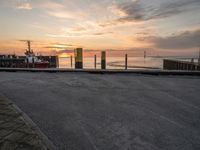 Dawn in Germany: Clear Sky, Coastal Horizon