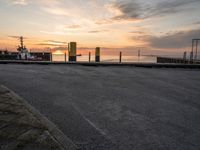 Dawn in Germany: Clear Sky, Coastal Horizon