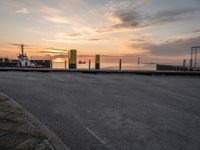 Dawn in Germany: Clear Sky, Coastal Horizon