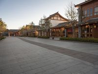 Dawn in Lijiang, China: Clear Sky Over the Historic City