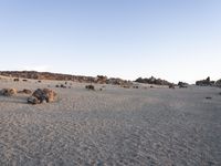 Dawn in Spain: Clear Sky Above the Beach