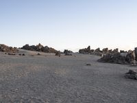 Dawn in Spain: Clear Sky Above the Beach