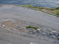 Dawn in Spain: Switchback Road with Ocean View