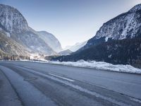 Dawn in the Alps: Clear Sky in Germany