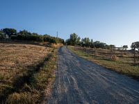 Dawn in Tuscany: A Rugged Landscape