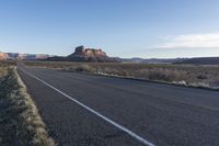 Dawn in Utah: Red Rock Mountains and Clear Skies