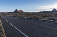 Dawn in Utah: Red Rock Mountains and Clear Skies