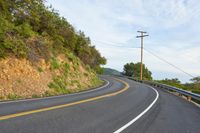 Dawn Landscape: Exploring California's Mountain Road