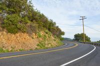 Dawn Landscape: Exploring California's Mountain Road