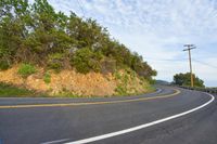 Dawn Landscape: Exploring California's Mountain Road