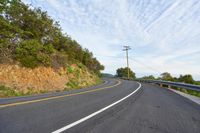 Dawn Landscape: Exploring California's Mountain Road