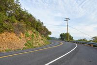 Dawn Landscape: Exploring California's Mountain Road