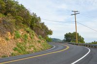 Dawn Landscape: Exploring California's Mountain Road