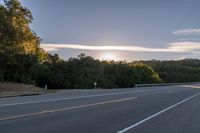 Dawn Landscape: Highland Hill