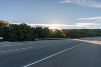 Dawn Landscape: Hill Bathed in Sunlight