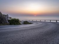 Dawn Landscape: Nature and Coastal Water