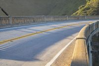 Dawn Landscape Road with Rural Bridge 002