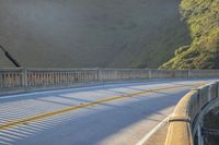 Dawn Landscape Road with Rural Bridge 003