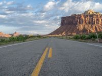 Dawn Landscape: Utah's Canyon Surrounded by Clouds