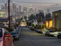Dawn in Los Angeles: Light Meets Asphalt Roads