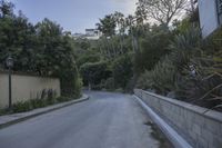 Dawn in Los Angeles, California Residential Area 001