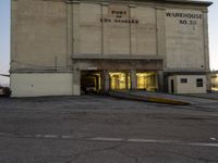 Dawn Over Los Angeles: Industrial Depots and Open Roads