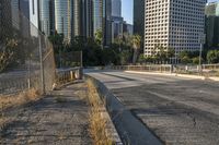 Dawn Over Los Angeles: Skyscrapers Cityscape 001