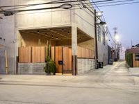 Dawn in Los Angeles: An Urban Residential Road