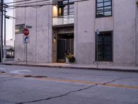 Dawn in Los Angeles: Urban Roads and Architecture