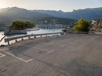 Dawn on Mallorca Coastal Road in Sunshine