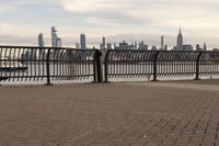 Dawn Over Manhattan Skyline in New York City
