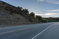 Dawn Mountainous Scenery: A Rural Landscape