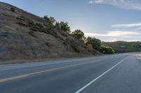 Dawn Mountainous Scenery: A Rural Landscape