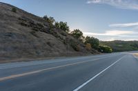 Dawn Mountainous Scenery: A Rural Landscape