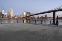 Dawn Over New York City Cityscape