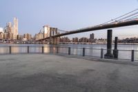 Dawn Over New York City Cityscape