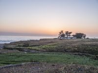 Dawn on the Coast of California: A Spectacular View of the High Seas