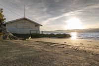 Dawn on the Coast of New Zealand