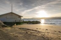 Dawn on the Coast of New Zealand