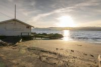 Dawn on the Coast of New Zealand