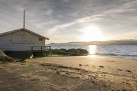 Dawn on the Coast of New Zealand