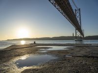 Dawn on the Coastal of Portugal: A Serene View of the Ocean