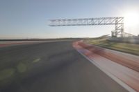 Dawn on the Highway: A Serene Morning Drive